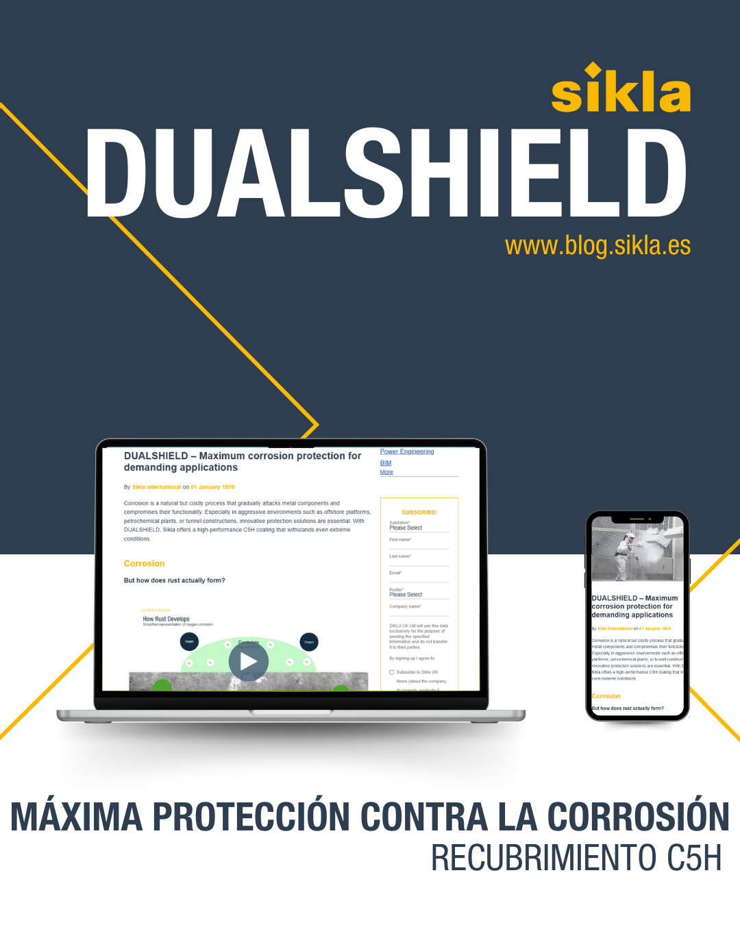 DUALSHIELD: Máxima protección contra la corrosión