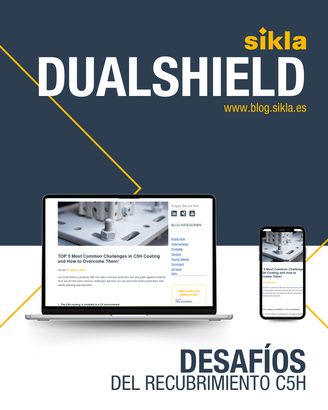 DUALSHIELD: Desafíos más comunes del recubrimiento C5H